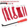 8-Piece Car Disassembly Tool Set: Interior Panel, Audio, Navigation Tools, 6-Inch Screwdriver, Headlight Pliers, Pry Bar.