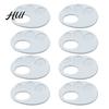 Small Paint Mixing Palette Plastic Tray 3D Printed Finger with Hand Grip Easy to Palettes Clean Portable Painting for Kids Artists Watercolor Acrylic