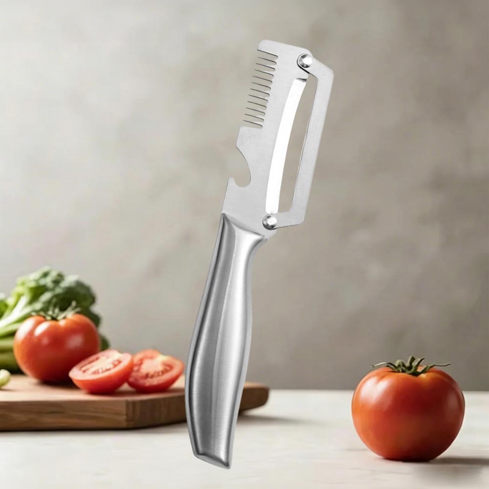 Multifunctional Peeler Stainless Steel Durable Sharp Blade Suitable for All Kinds of Fruits and Vegetables Home Kitchen Tool