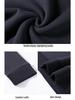 Men's Stylish Wool Cashmere Zipper Hoodie - Double-Sided Thermal Fabric for Autumn and Winter.
