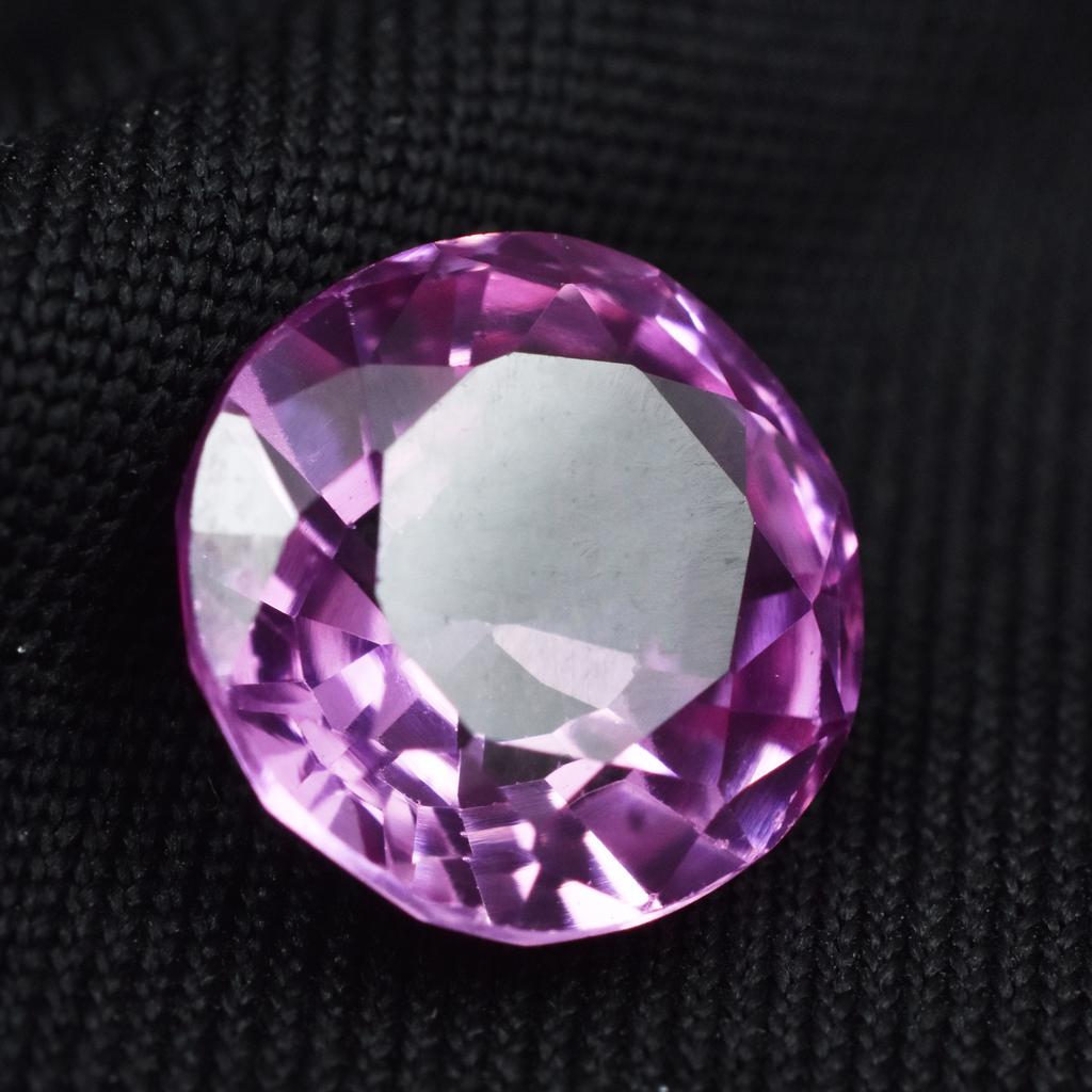 CERTIFIED Natural Round 4.45 Ct Ceylon Pink Sapphire Pendant Size Loose Gemstone SU-827