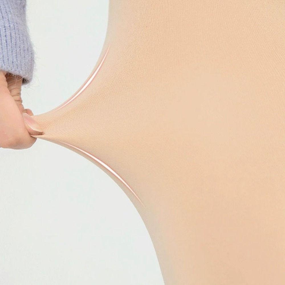 Plus Velvet Double-layer Nude Thermal Pantyhose Winter Pantyhose Bare Leg Artifact Women Stockings