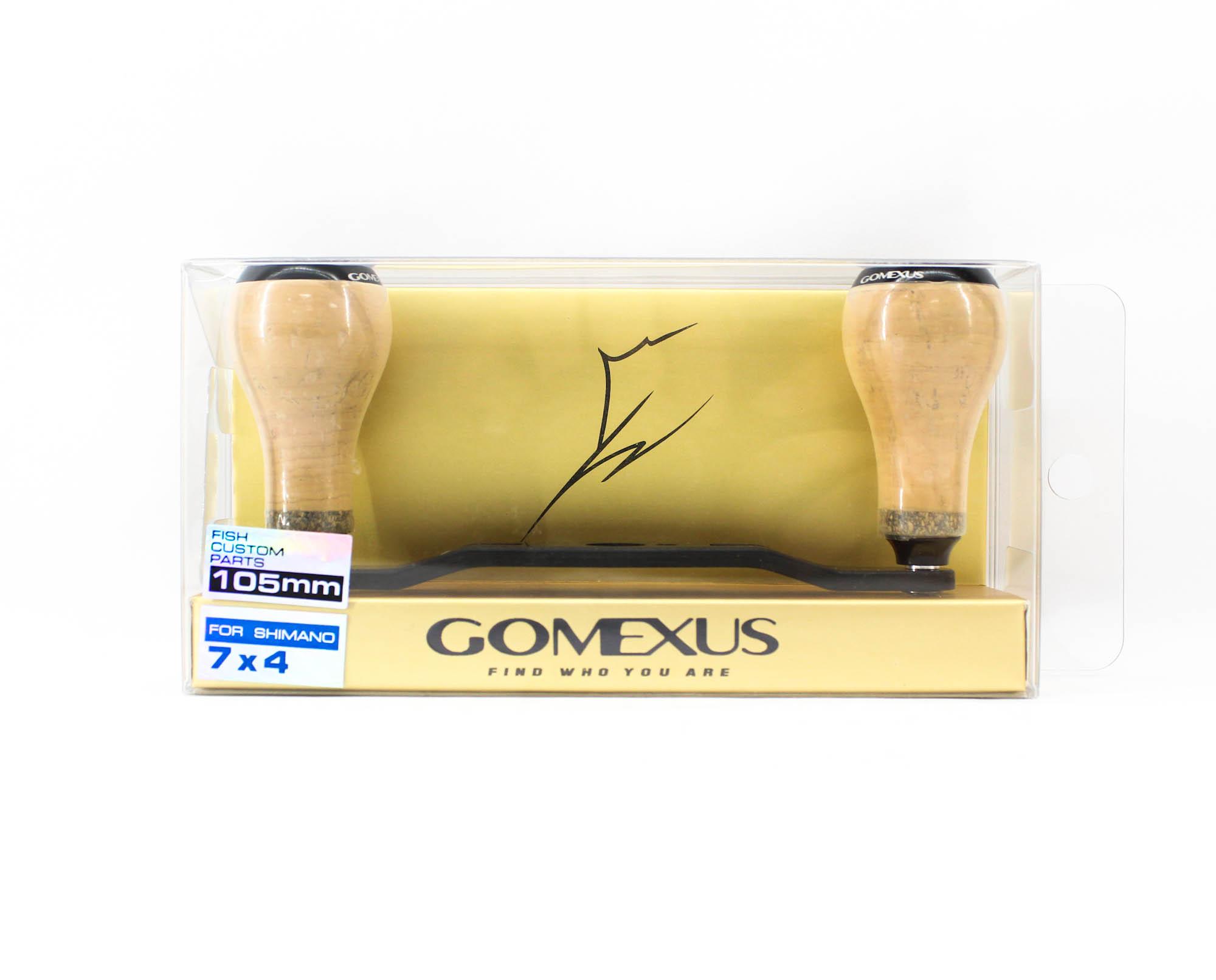 

Gomexus DCS105CA27BKBK Handle Carbon Cork 105mm 7x4mm Shimano (9799)