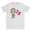 Unisex Womens Chibi Canada T Shirts Axis Powers Hetalia Anime APH World Cotton Clothes Leisure Tees Plus Size TShirts