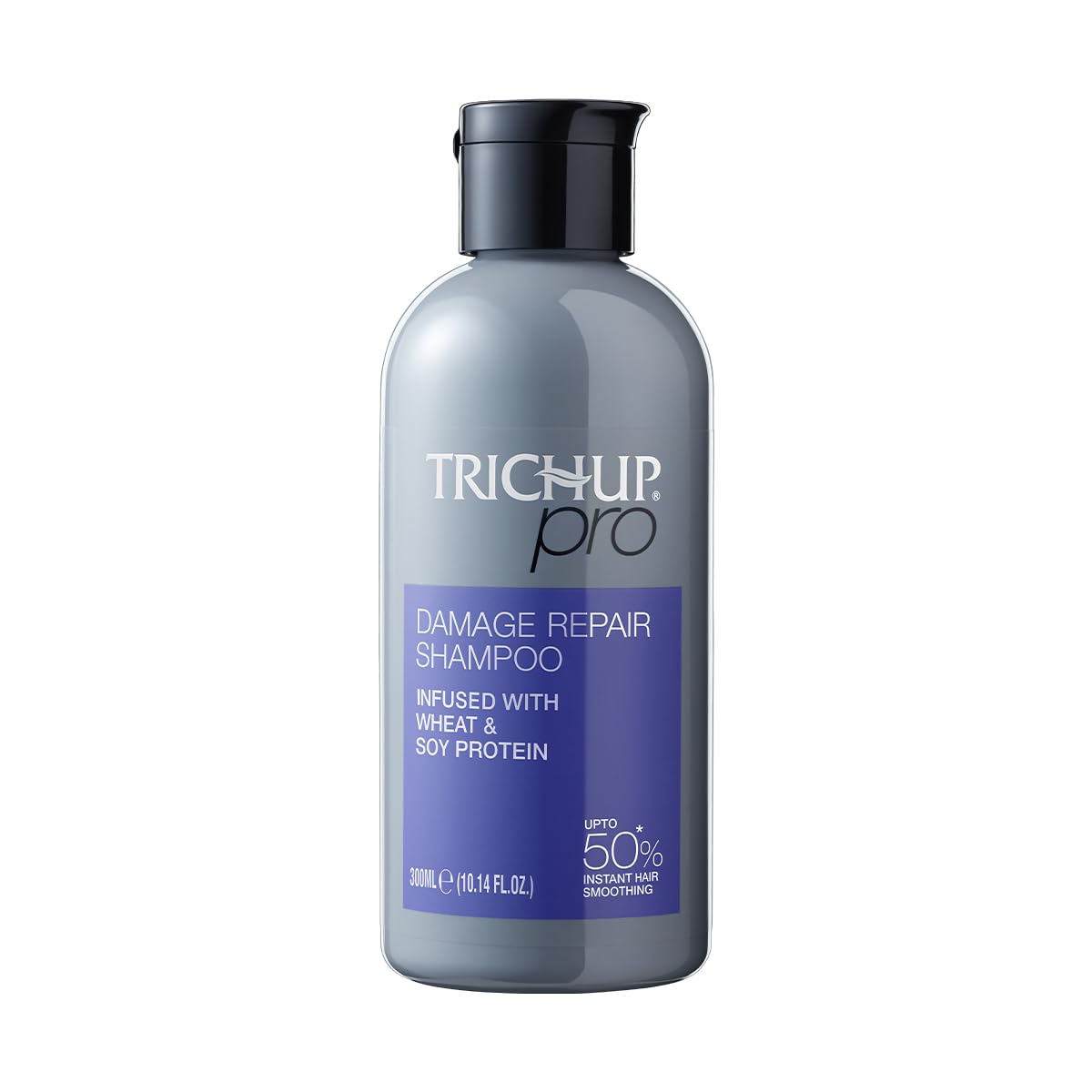 Trichup Pro Damage Repair Shampoo 300 ml Pack For Dry Frizzy Hair, Instant Smoothing, Nourishing, Frizz Control, Dual Action Rebonding