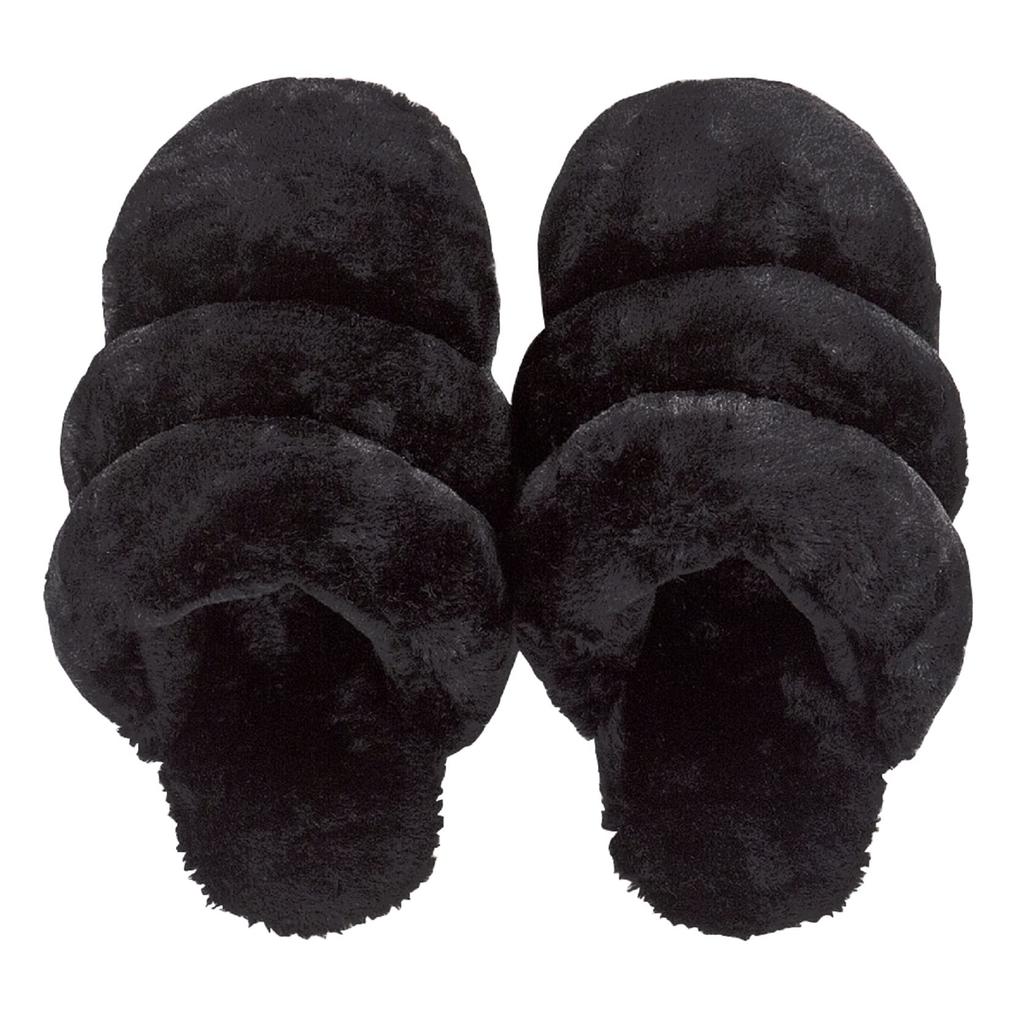 Senko Boappa S.D.S Slippers, Black, Large, 23-25cm