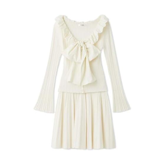 SNIDEL Frill Bowtie Setup SWNO255084 Women s