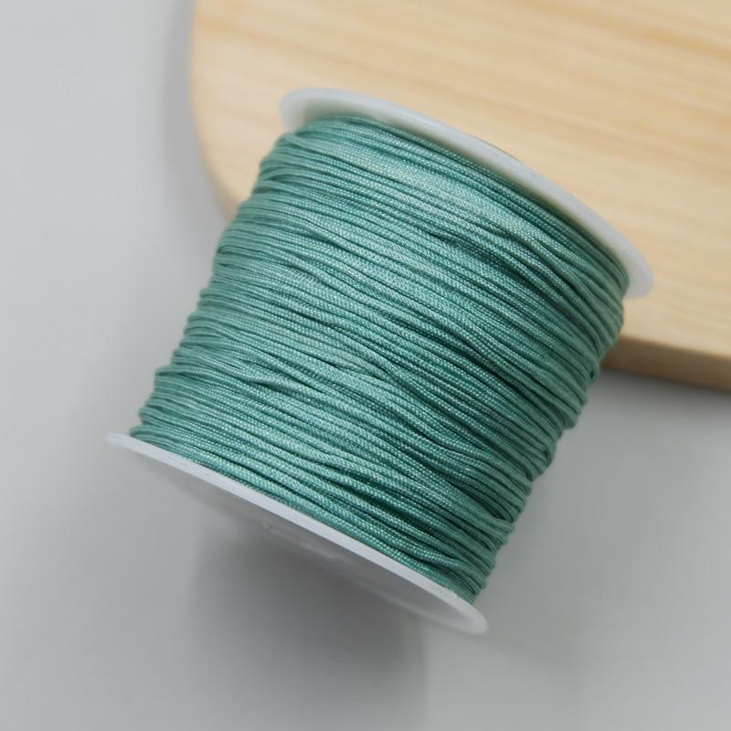 A Strand Of Blue Silk Braided Hair Bracelet A Jade Thread Diy Handwoven Bracelet Necklace Pendant Lanyard Hand Rope Red Rope