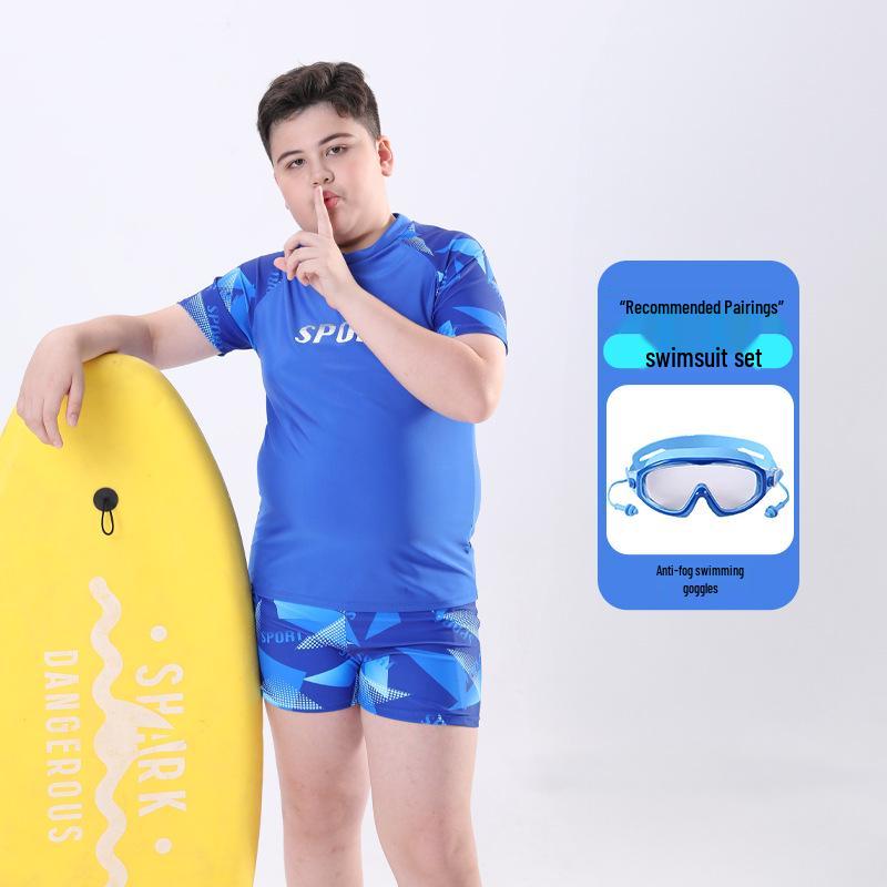 Plus Size Boys' Swimsuit for Teens and Kids - Hot Spring Collection