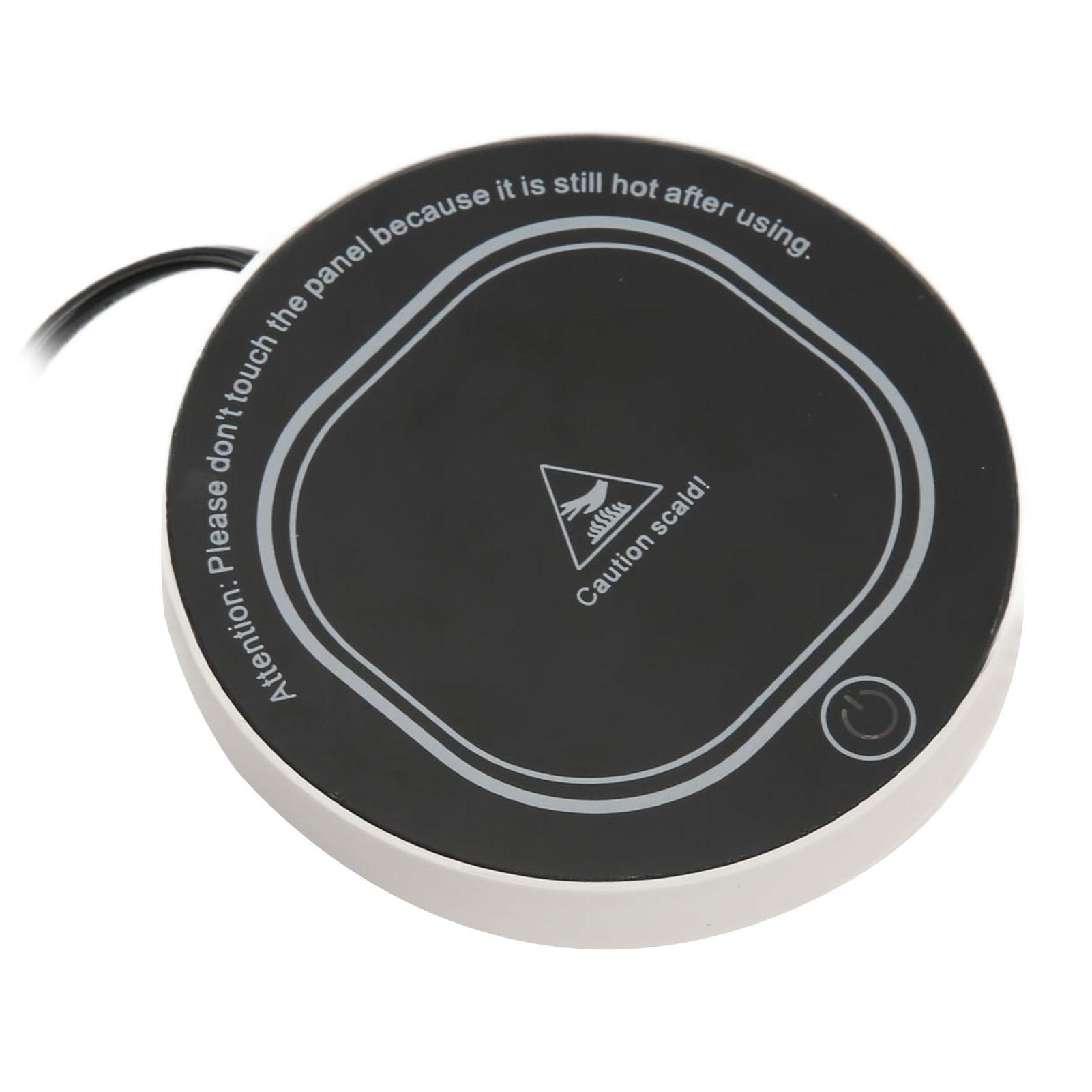 

Подогреватель для чашки Подушка Постоянная температура Черный USB Интеллектуальная Универсальная Нагревательная подставка для чашки для кофе молока EU Plug