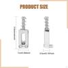 6 Pieces Guitar Bridge Saddles Professional Replace Hardware Portable Components Structural