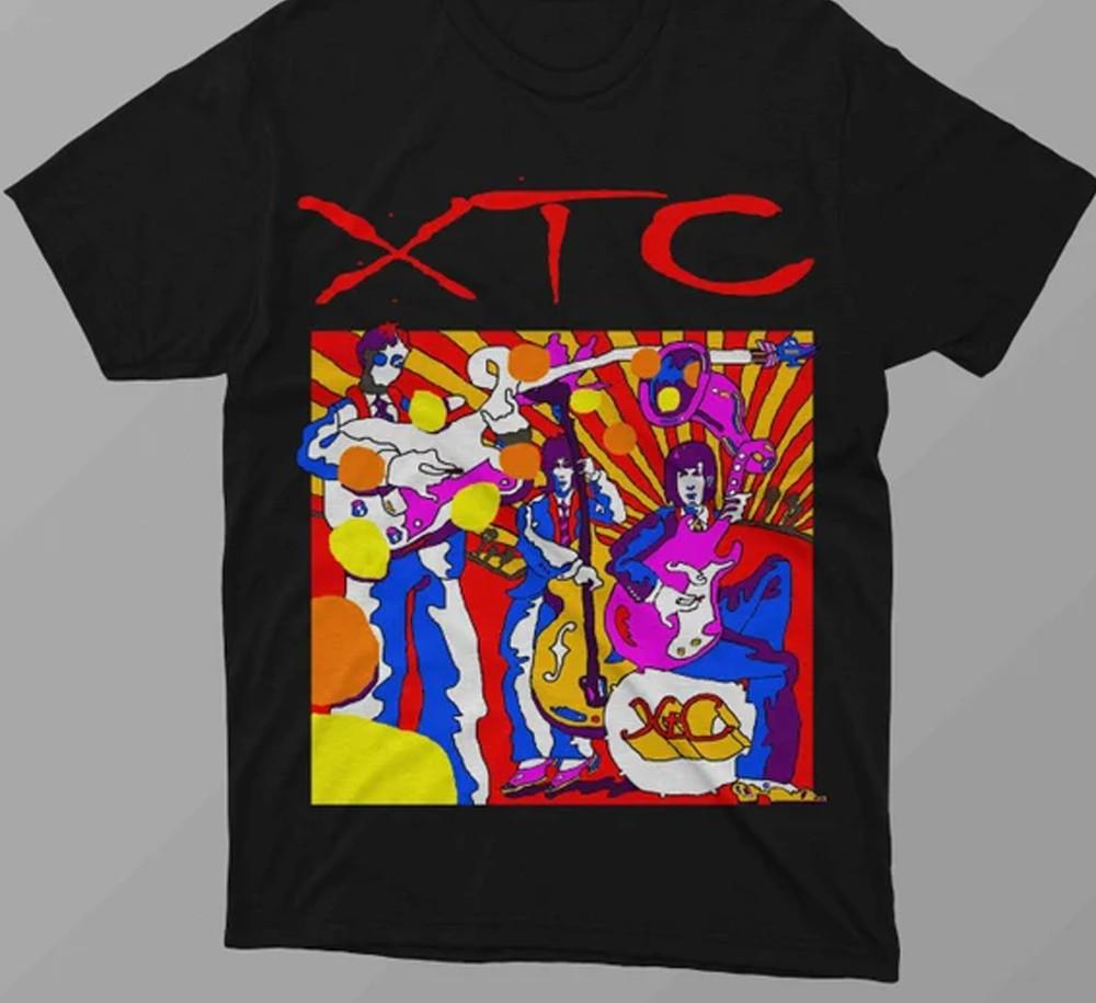 XTC Rock band black T-shirt Unisex All sizes XA423 Unisex T-Shirt XXL