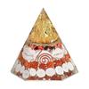 Lakshmi Pyramid with Shri Yantra, Gomti Chakra, Rudraksha, Chirmi & Kaudi Shells | Vastu Pyramid for Money, Wealth, Good Luck & Prosperity