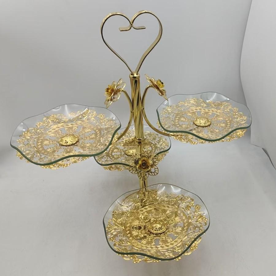 Европейская высококлассная многоярусная фруктовница для гостиной