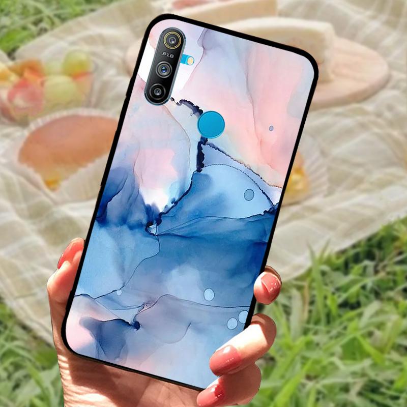 For Realme C3 Case RMX2020 RMX2021 RMX2027 TPU Soft Silicone Fashion Phone Cover For Realme C 3 4G Shockproof Bumper Fundas