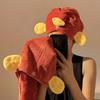 God of Wealth Shape Hair Drying Cap Absorbent No Pilling Hair Drying Towel Quick-Drying No Shedding Hair Wrap