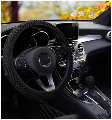 3 pezzi/set coprivolante per auto in morbida lana per auto + custodia interna copertura per ingranaggi del freno a mano resistente all'usura