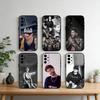 Charly Flow Phone Case For Samsung S25,S24,S21,S22,S23,S30,Ultra,S20,Plus,Fe,Note,10,9,5G Black Cover