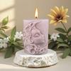 Goddess Candle Silicone Molds for Epoxy Resin Candle Soap Embossed Goddess Cylinder Silicone Molds for Home Decoration
