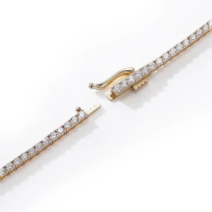 14K MINUIT 2.0MM DIA TENNIS BRACELET