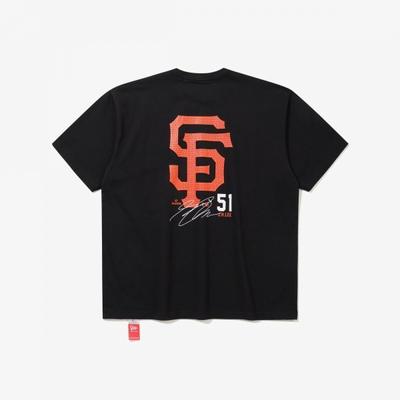 New Era San Francisco Giants Signature T-Shirt Schwarz 15147521