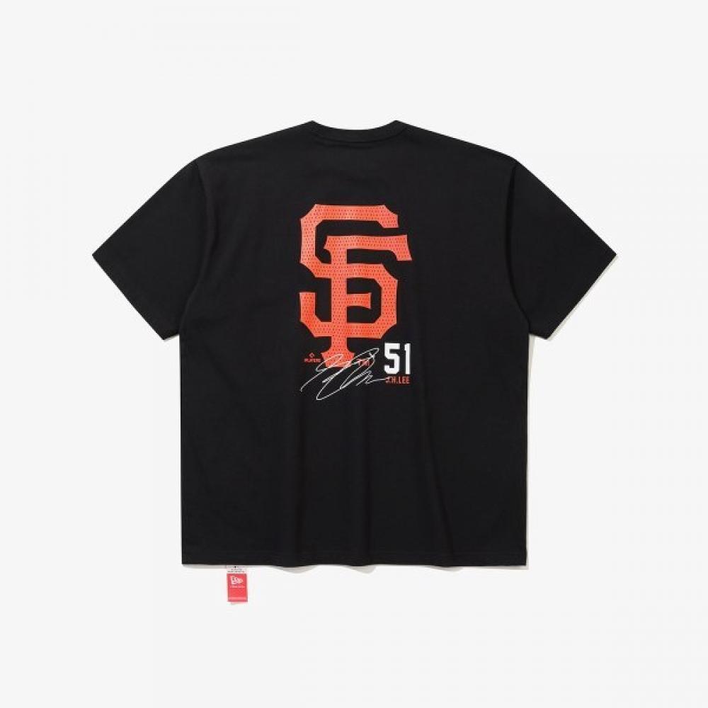 

New Era San Francisco GianTs SignaTure T shirT Black 15147521 S(90)