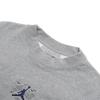 Jordan Sweatshirts Women's Gray Crew Neck Moderate Other DQ0864-063