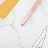 1 Pieces Cute Metal Pineapple Ballpoint Pen Interesting Ballpoint Pen School Stationery School Office Supplies