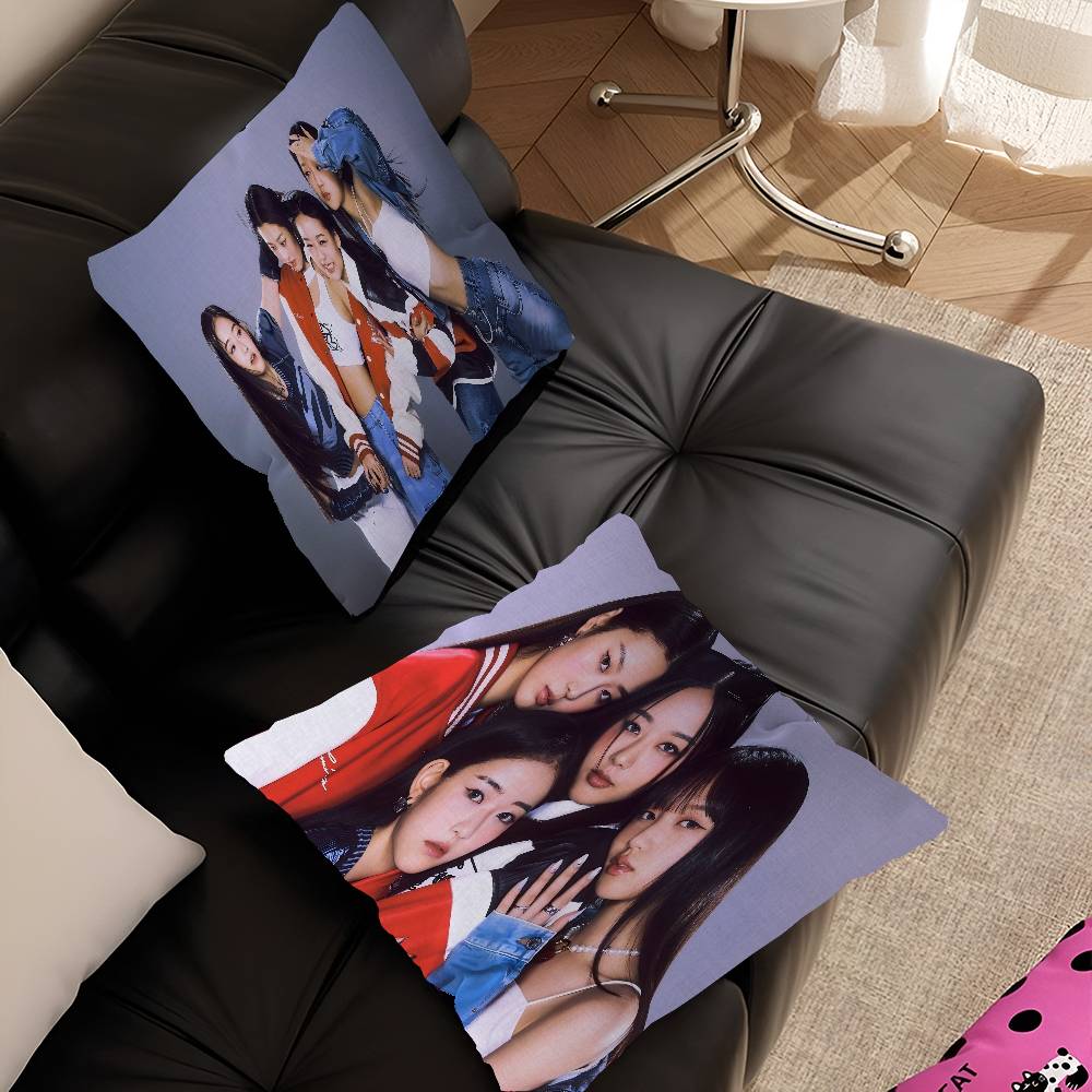 Kpop VVUP Pillow Gifts Home Office Furnishings Bedroom Sofa Car Cushion Cover case 45x45cm