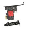 USB3.2 GEN2 Front TYPE E Expansion Card 10Gbps Support KEY A TYPE E PCIE 3.0 2X Interface Expansion Card for Win8 for