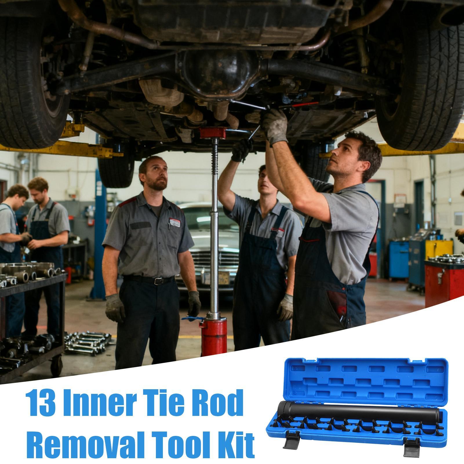 Tie Rod Removal Tool Maintenance Kit For Inner Tie Rod Car Steering Maintenance Tool For Steering System Automotive Vehicle China Mainland