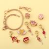 Kawaii Anime Sailor Bracelets Tsukino Usagi Pendant Nymph Moon Luna Cat Beads Bangles Cosplay Props Chains for Women Girl Gift