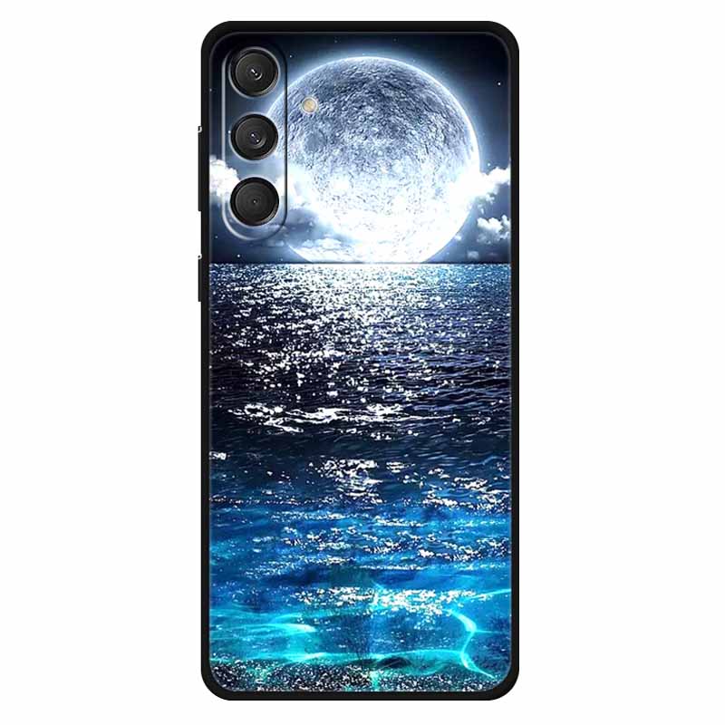 For Samsung M55 5G Case Soft Silicone Lovely Cat Fashion Phone Cover For Samsung Galaxy M55 Cases Bumper on for GalaxyM55 Lion