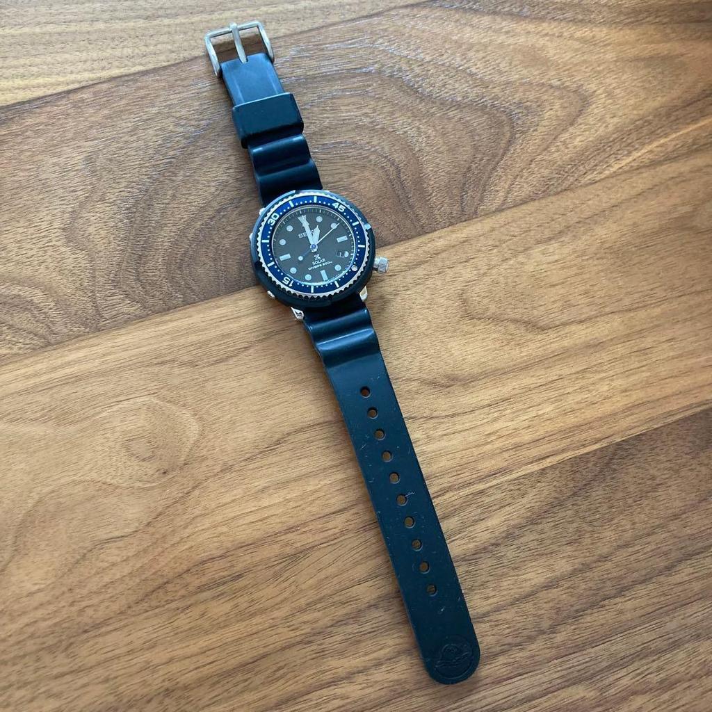 Used SEIKO PROSPEX Diver Watch EDIFICE Limited Edition