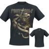 Mad Monk Powerwolf T-shirt Heren Dames Vintage Metal Rock Band Grafisch T-shirt 100% Katoen Zomer Streetwear Top