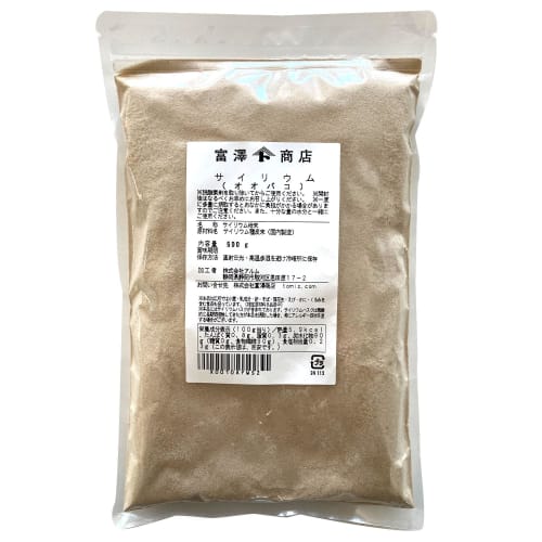 

TOMIZ Порошок псиллиума (Подорожник) 500г (Коммерческое использование/Приготовление хлеба)