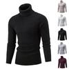 Herrenpullover, Rollkragen, einfarbiges Unterhemd, High-End-Sinn für Herren, immer noch wild