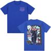 Anime JoJo Bizarre Adventure T-Shirt Higashikata Josuke Manga T-Shirts Herren Damen Mode Lässig Locker Kurzarm T-Shirt