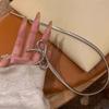 Ins Metal Bow Knot Belt Elastic Force Adjustable Women Y2K Vintage Belt Skirt Pants Accessories Summer Girl Metal Waist Chain