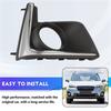 Chrome Trim For Subaru XV Crosstrek 2016 2017 Front Fog Light Cap Hood Lid Bezel Frame Cover Foglamp Car Accessories Right