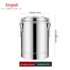 Jingbeier Commercial Stainless Steel Insulated Food & Drink Bucket