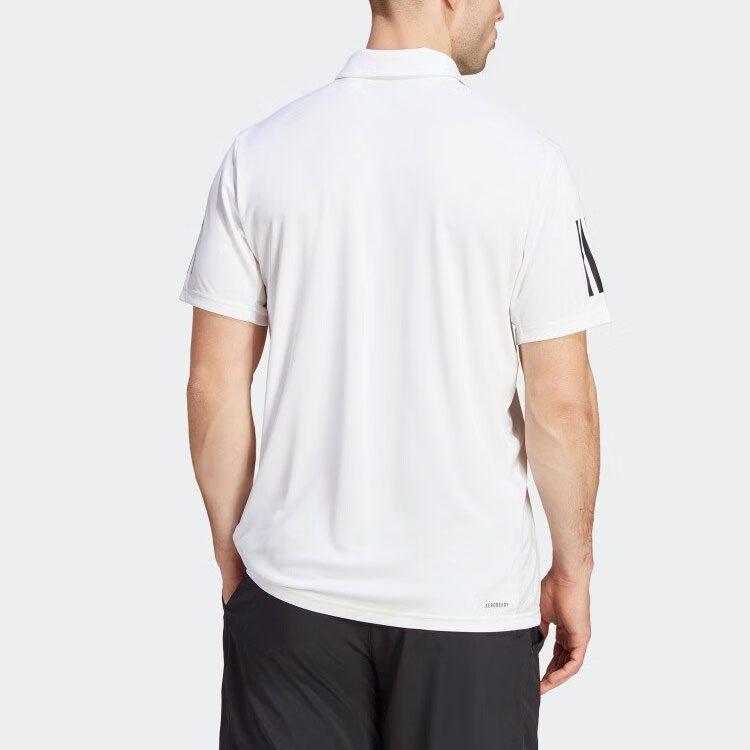 Adidas 3 Stripes Polo Shirt Men's White IS2295
