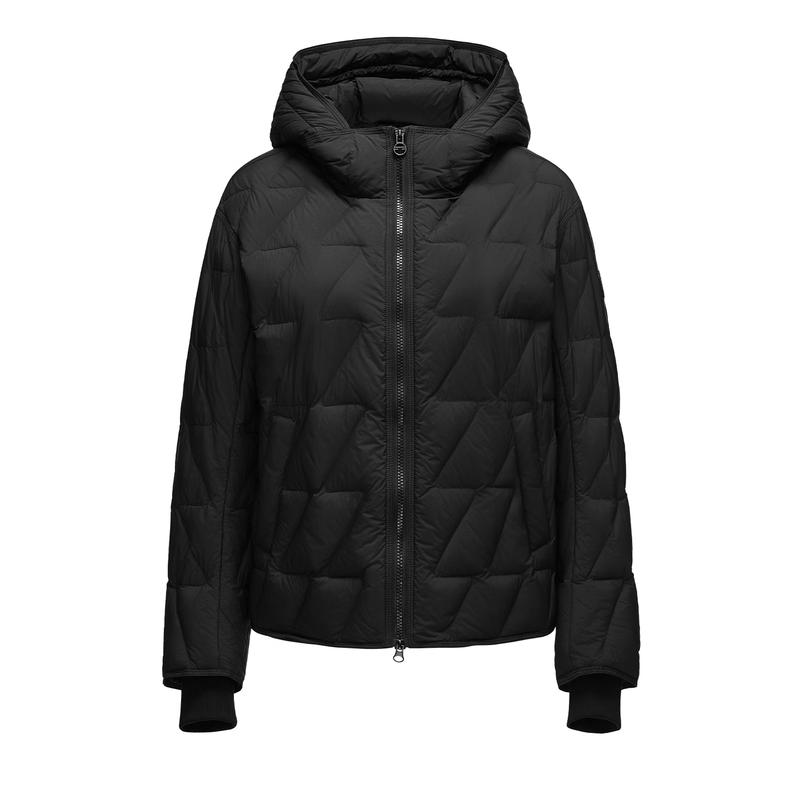 Tanboer Women's Lightweight Hooded Short Down Jacket 5330262Z