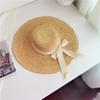Summer Wind Big Brim Raffia Straw Hat Women's Beach Hat Travel Seaside Vacation Sun Hat