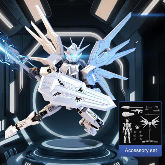 Movable Joints Robot Action Figure with Accessories Magnetic 3D Printed