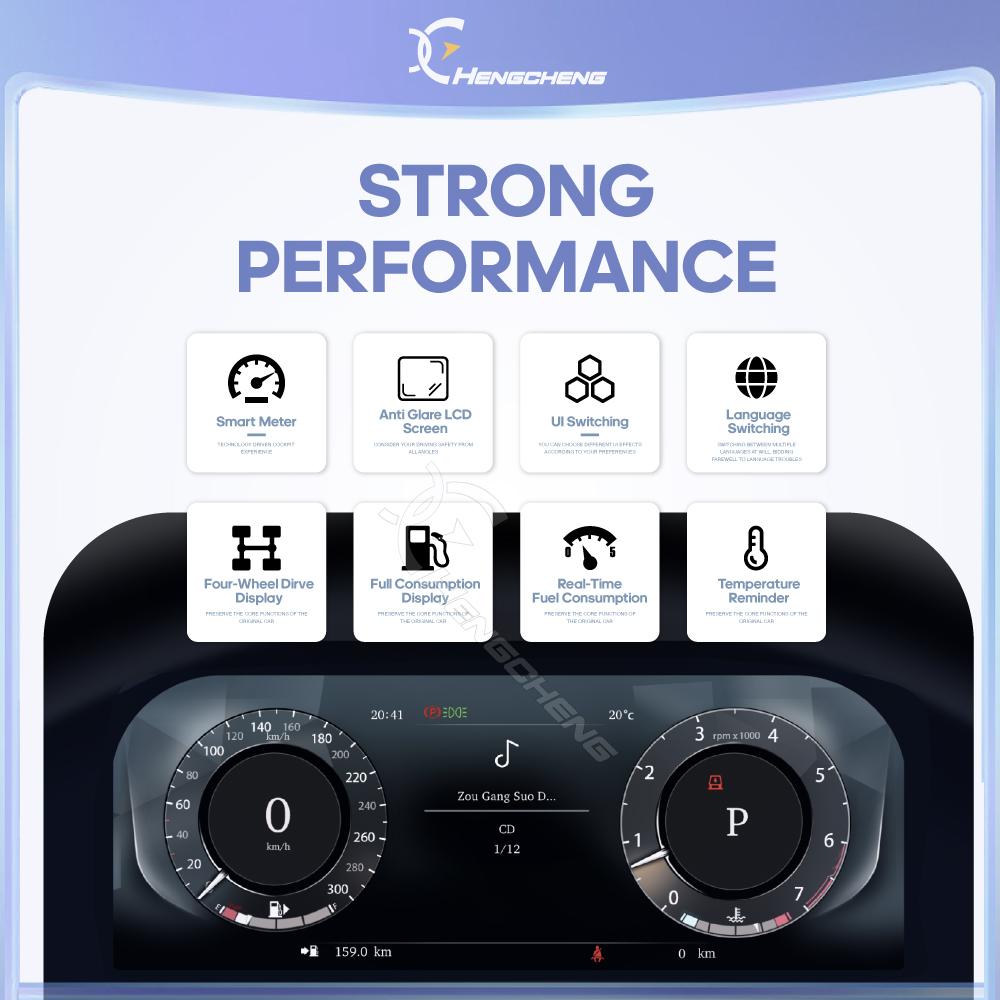 Carplay For Land Rover Range Rover V8 L322 2005-2010 Cockpit Virtual Instruments Digital Cluster Dashboard