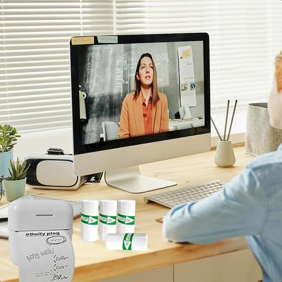 

25 шт. Мини-бумага для принтера Мини-термобумага Термобумага с наклейкой Мини-термобумага с наклейкой Ldeal для фотографий J United States