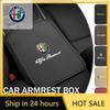 Car Sticker For 159 147 Car Armrest Mat Center Console Arm Rest Protection Cushion Storage Box Cover Pads For Alfa Ro Abc012