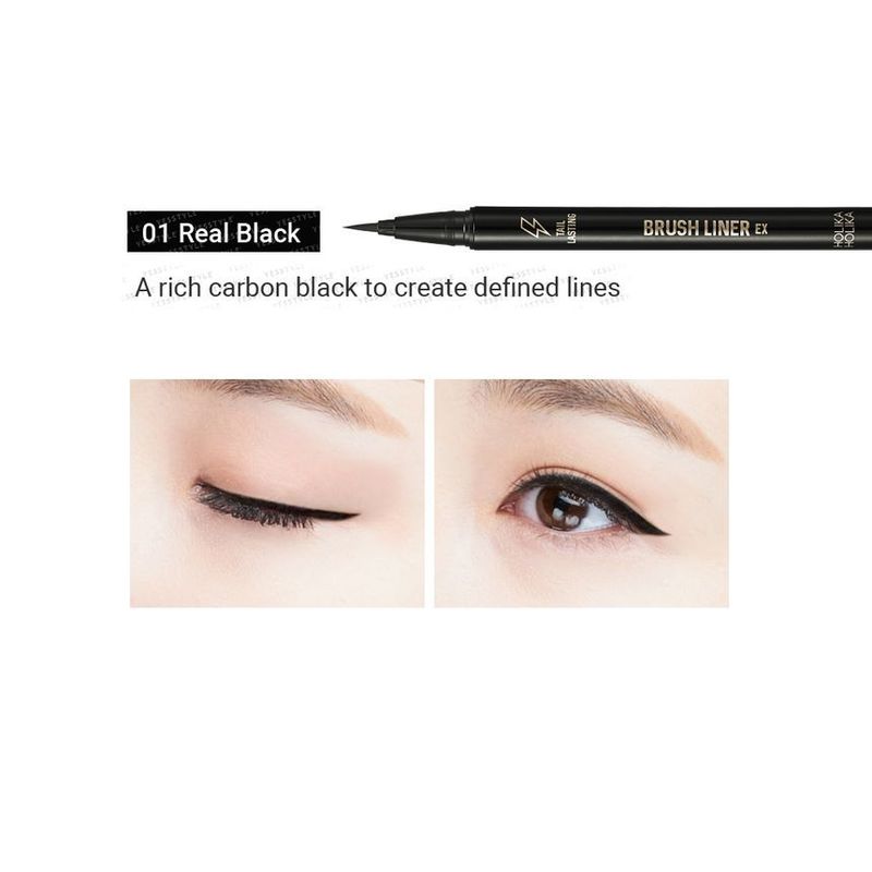 HOLIKA HOLIKA - Tail Lasting Brush Liner EX - 2 Colors