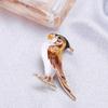 Smaltovaná brož datla Dámská Módní Osobnostní Temperamentní Sako Svetr Korsáž Módní Retro Univerzální Špendlík